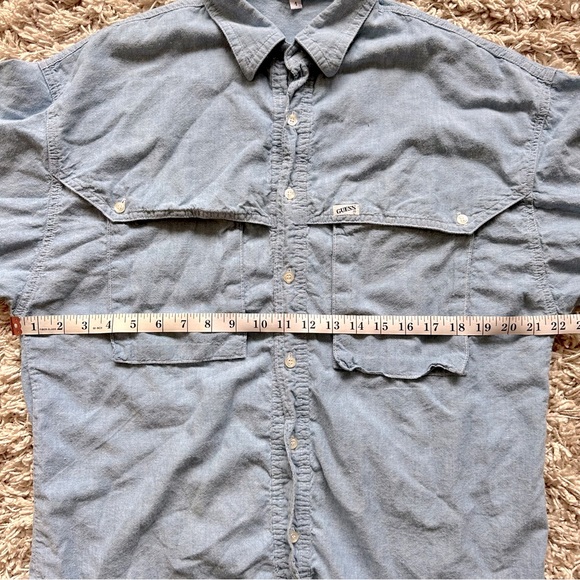 Vintage Guess Button Up Denim Shirt - Picture 10 of 10
